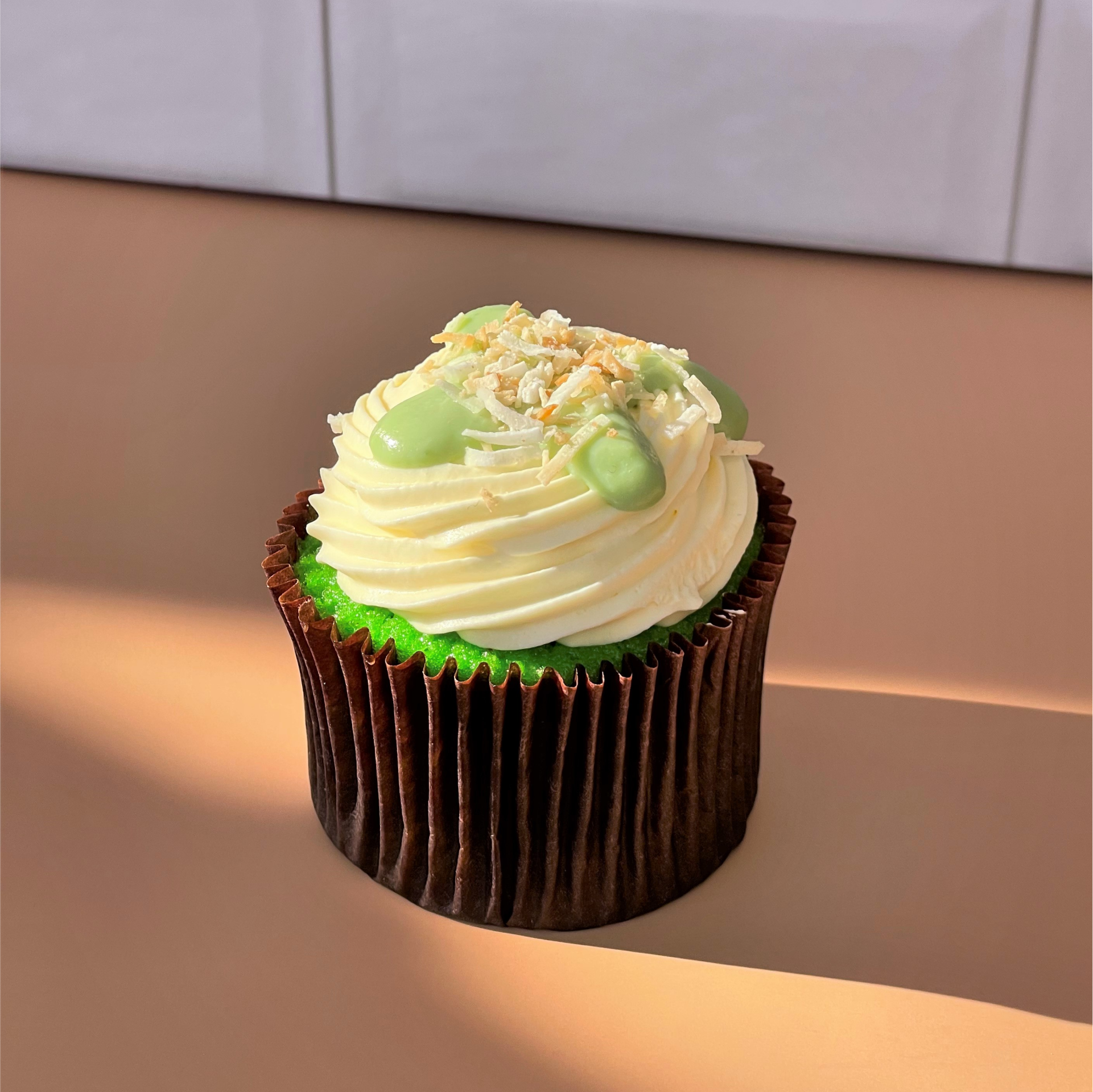 Pandan Kaya Cupcake