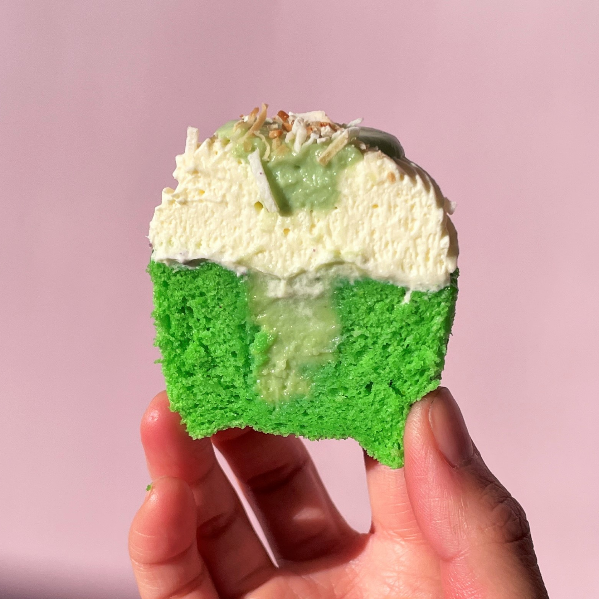 Pandan Kaya Cupcake